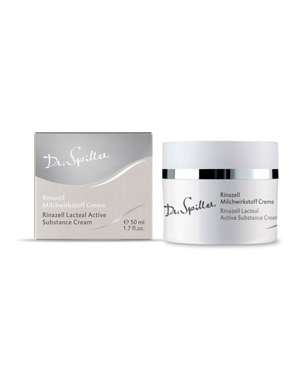 Заспокійливий крем з молочними пептидами Dr.Spiller  Rinazell Lacteal Active Substance Cream 50 мл