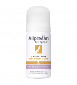 Крем-пена для очень сухой кожи стоп с успокаивающим ароматом Allpresan Foot Special No. 3 Foam Cream, 125 мл