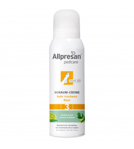 Крем-пена для сухой кожи стоп с ароматом Лайм-мята Allpresan Foot Special No. 3 Foam Cream, 125 мл