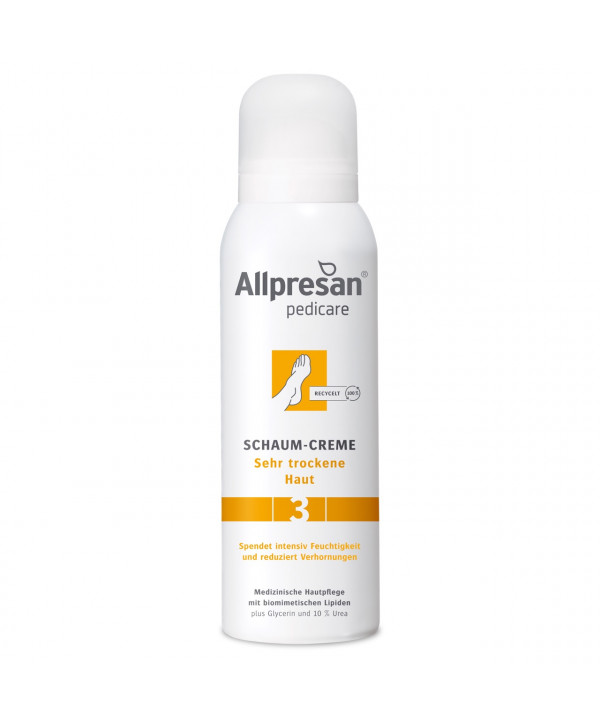 Крем-пена для сухой кожи стоп Allpresan Foot Special No. 3 Foam Cream, 125 мл