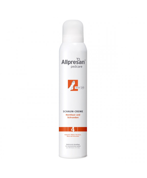 Крем-пена для потрескавшейся кожи стоп Allpresan Foot Special No. 4 Foam Cream, 200 мл
