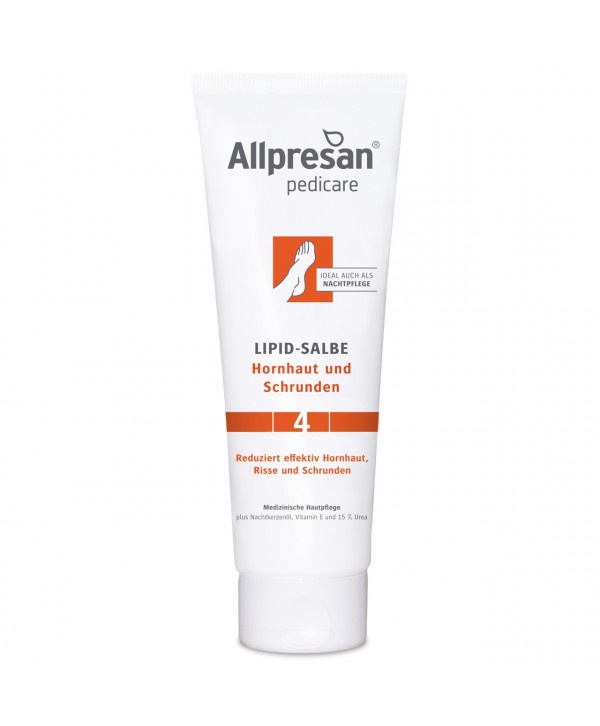 Ліпідна мазь для мозолистої та потрісканої шкіри стоп Allpresan Foot Special No. 4 Lipid Ointment, 125 мл
