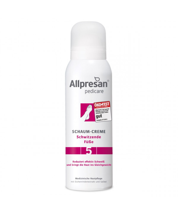 Крем-пена "Спотные ноги" Allpresan Foot Special No. 5 Foam Cream, 125 мл