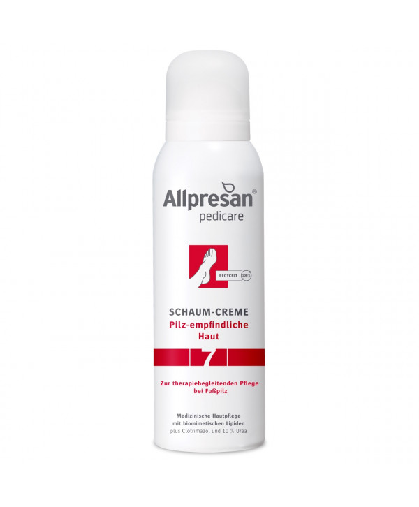 Крем-пена для ног против грибковых инфекций Allpresan Foot Special No. 7 Original Foam Cream, 125 мл