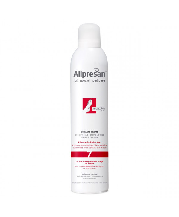 Крем-пена для ног против грибковых инфекций Allpresan Foot Special No. 7 Original Foam Cream, 300 мл