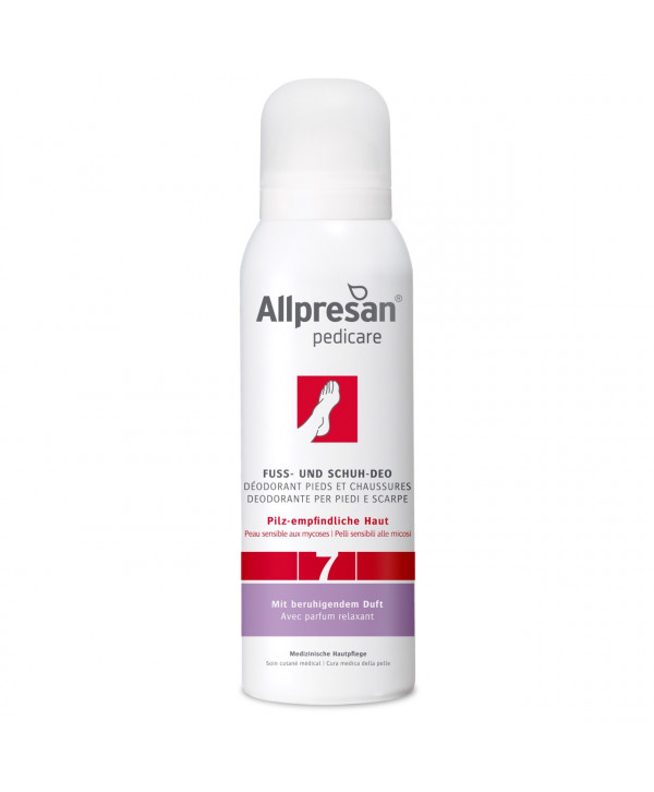 Спрей для ног и обуви Allpresan Foot Special No. 7 Foot and Shoe Deodorant, 125 мл