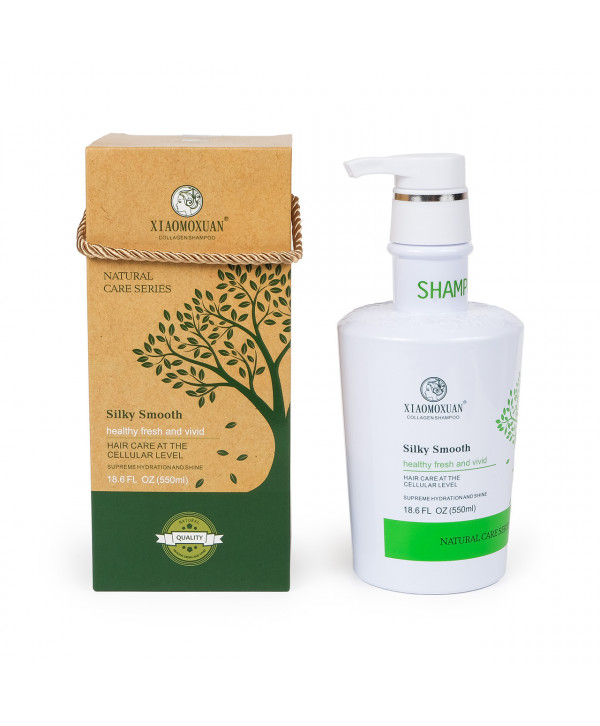 Шампунь для поврежденных волос с коллагеном Xiaomoxuan Collagen Shampoo 550 мл