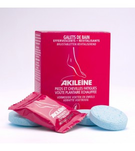 Растворимые таблетки Akileine для ванны оживляющие, 6х20г