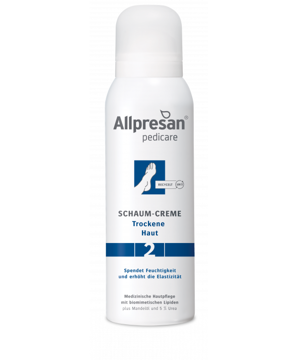 Крем-пена для сухой кожи стоп Allpresan Foot Special No. 2 Foam Cream, 125 мл