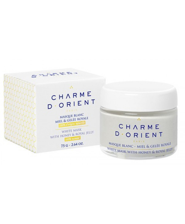Charme d'Orient Біла маска з медом і маточним молочком, 75 г