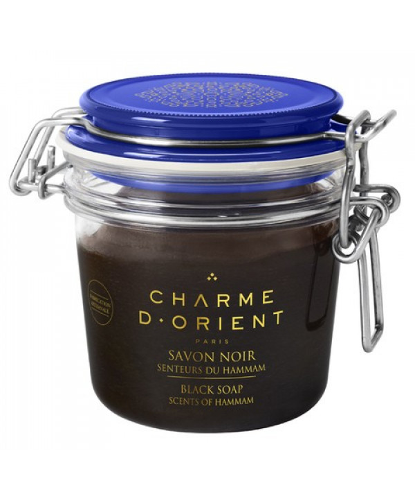Charme d'Orient Черное мыло с эфирным маслом Эвкалипта, 200 г