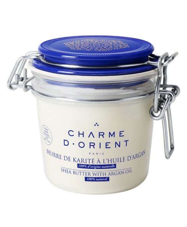 Charme d'Orient Масло Ши (Карите) с Аргановым маслом (без аромата), 200 г
