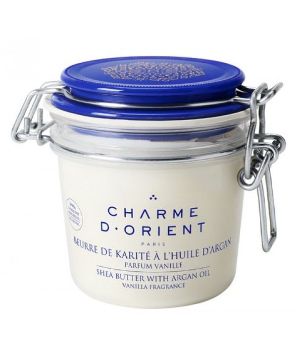 Charme d'Orient Масло Ши (Карите) с Аргановым маслом (Vanilla), 200 г