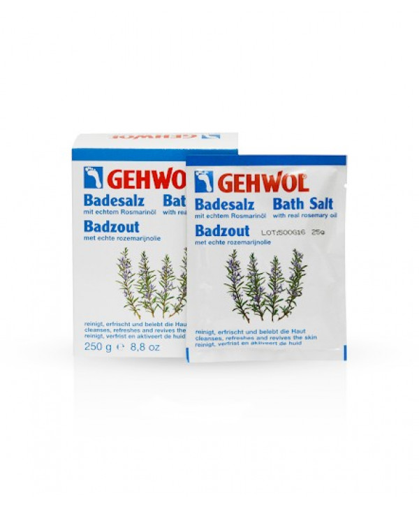 Сіль для ванни з маслом розмарину Gehwol (10 пакетиків), 250 гр