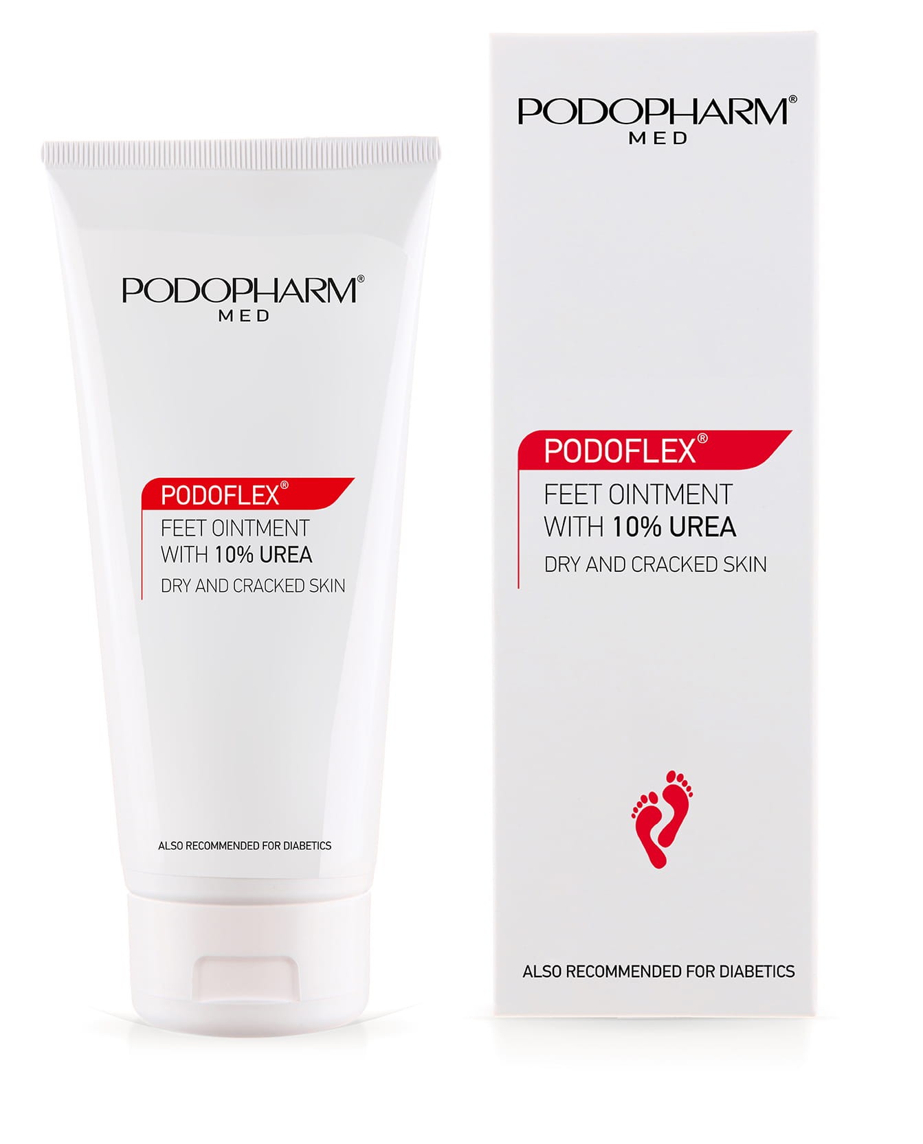 ᐉ Мазь для стоп с 10% мочевиной Podopharm PODOFLEX® ,75 мл Podopharm ...